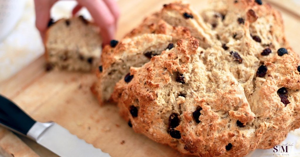 Easy irish soda bread recipe without buttermilk. Learn how to make buttermilk at home to bake this delicious bread. Get the full recipe and variations.